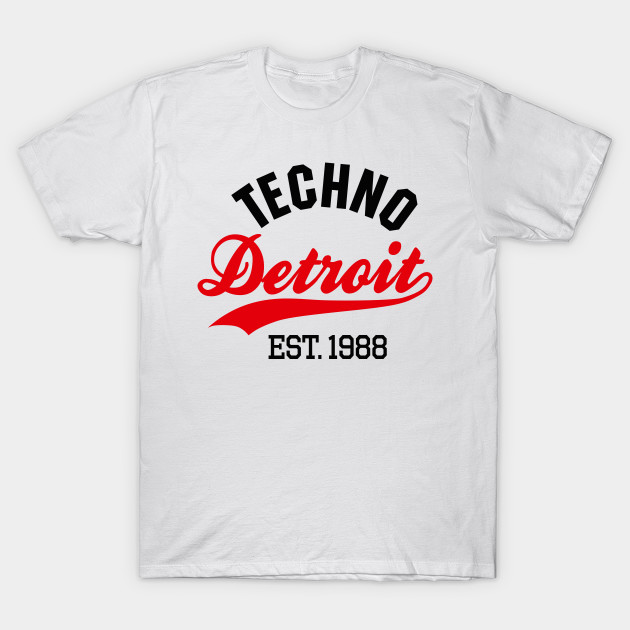 Techno Detroit est.1988 T-Shirt-TOZ